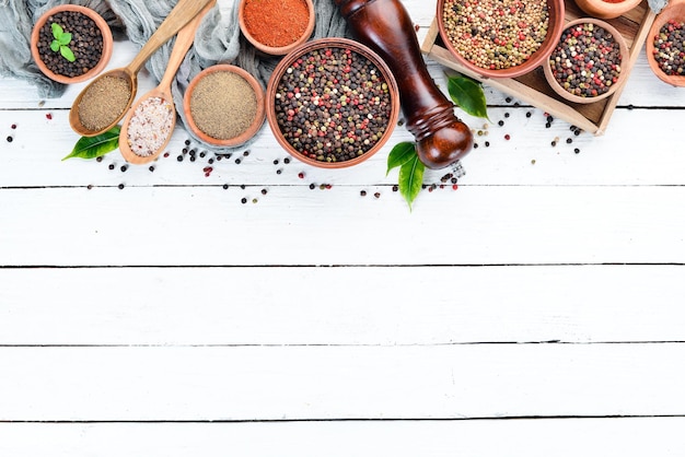 Assorted spices and herbs